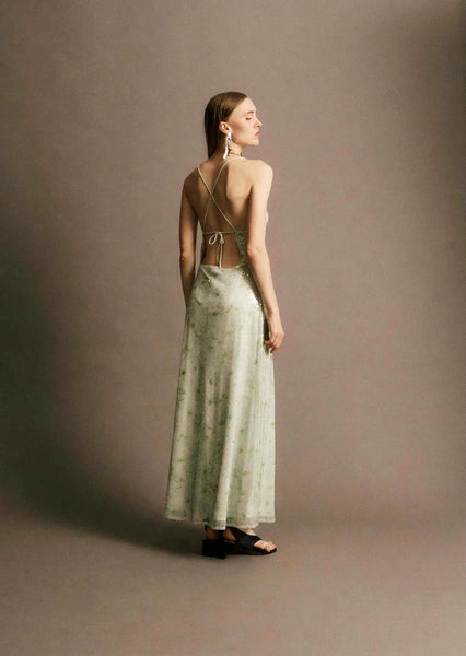 JIJI STUDIO PARIS - GAULTIER DRESS (GREEN)