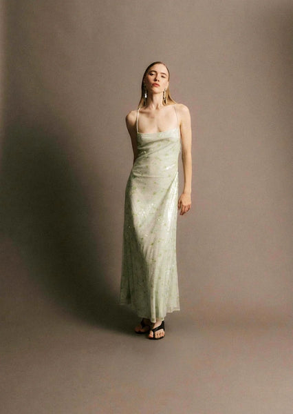 JIJI STUDIO PARIS - GAULTIER DRESS (GREEN)