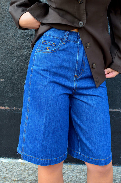 JIJI STUDIO PARIS - LAZARE BERMUDA SHORTS (BLUE DENIM)