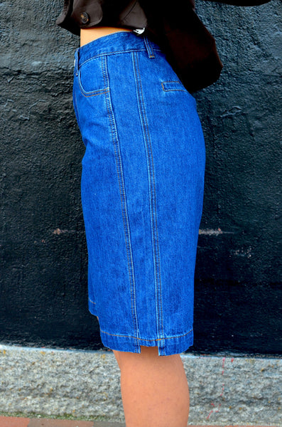 JIJI STUDIO PARIS - LAZARE BERMUDA SHORTS (BLUE DENIM)