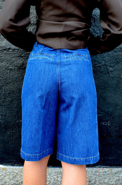 JIJI STUDIO PARIS - LAZARE BERMUDA SHORTS (BLUE DENIM)