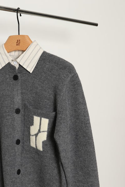 JIJI STUDIO PARIS - LEONE CARDIGAN (GREY)