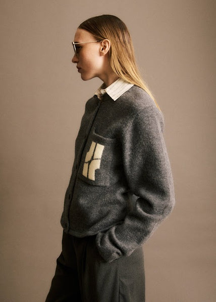 JIJI STUDIO PARIS - LEONE CARDIGAN (GREY)
