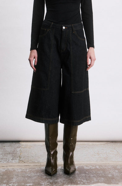 JIJI STUDIO PARIS - LUKAS BERMUDA SHORTS (NIGHT BLUE)