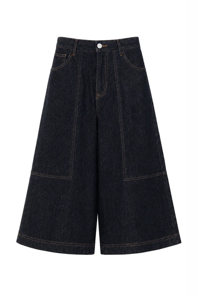 JIJI STUDIO PARIS - LUKAS BERMUDA SHORTS (NIGHT BLUE)