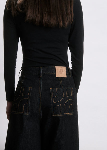 JIJI STUDIO PARIS - LUKAS BERMUDA SHORTS (NIGHT BLUE)