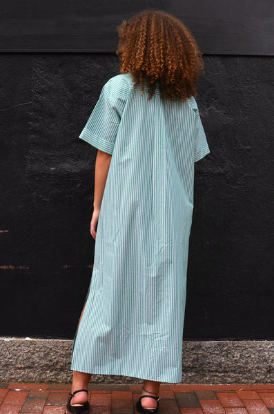 JIJI STUDIO PARIS - PASCAL SHIRT DRESS (GREEN)