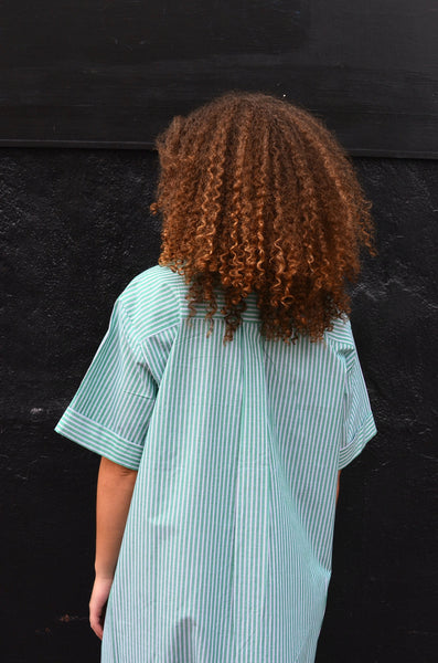 JIJI STUDIO PARIS - PASCAL SHIRT DRESS (GREEN)