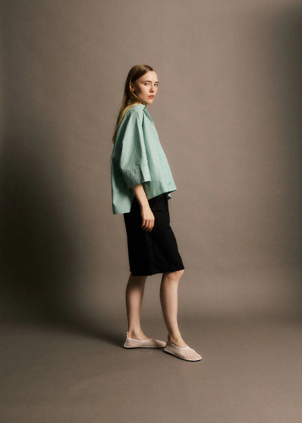 JIJI STUDIO PARIS - MARC SHIRT (GREEN)