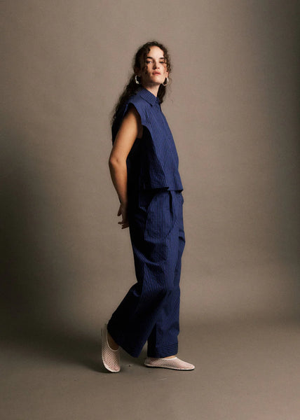JIJI STUDIO PARIS - STEVEN PANTS (NAVY)