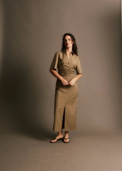 JIJI STUDIO PARIS - LEANDRE DRESS (BEIGE)
