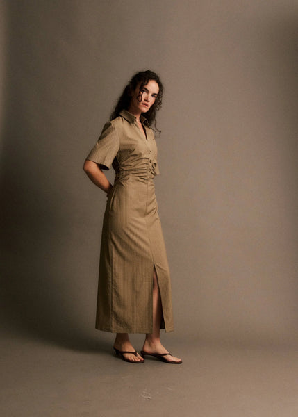 JIJI STUDIO PARIS - LEANDRE DRESS (BEIGE)