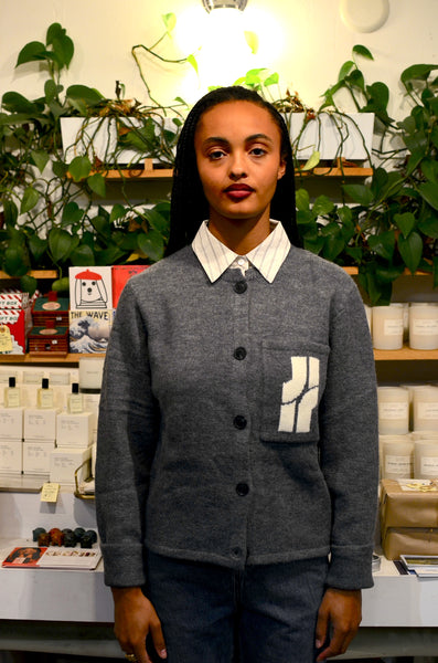 JIJI STUDIO PARIS - LEONE CARDIGAN (GREY)