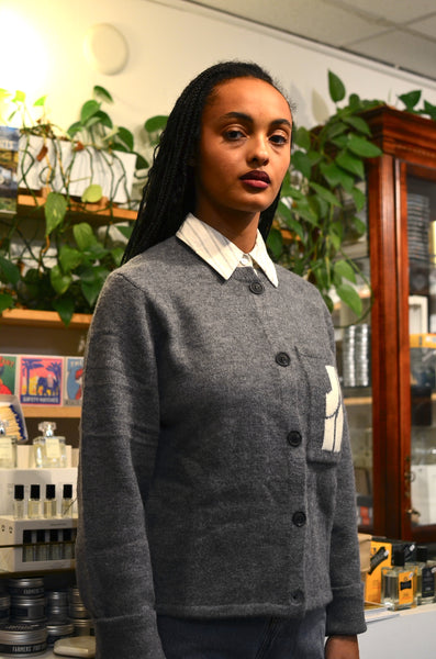 JIJI STUDIO PARIS - LEONE CARDIGAN (GREY)