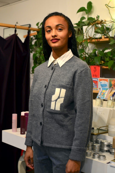 JIJI STUDIO PARIS - LEONE CARDIGAN (GREY)