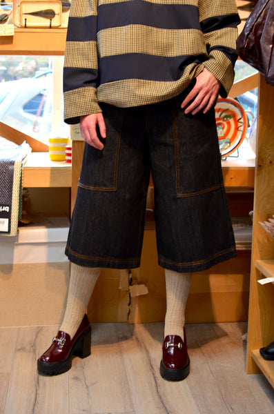 JIJI STUDIO PARIS - LUKAS BERMUDA SHORTS (NIGHT BLUE)