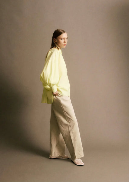 JIJI STUDIO PARIS - MARTIN SHIRT (PALE YELLOW)