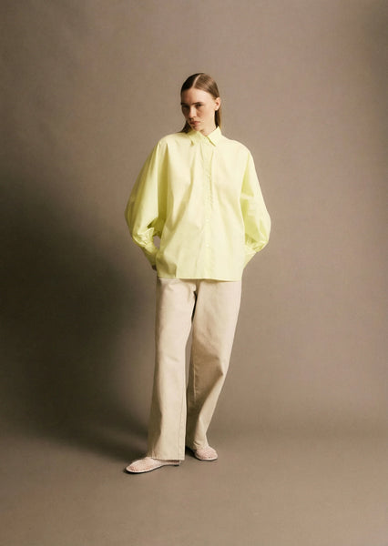JIJI STUDIO PARIS - MARTIN SHIRT (PALE YELLOW)