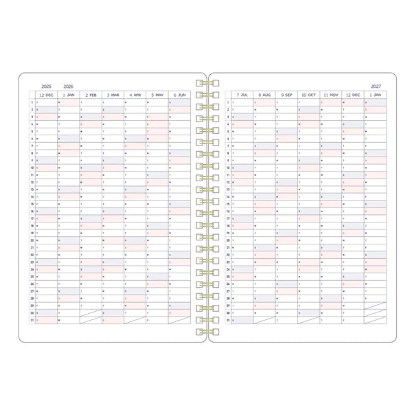 KLEID - SPECIAL EDITION (ERIC X KLEID) 2026 RING DIARY B6