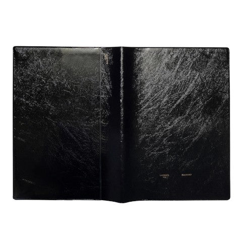 LACONIC - STYLE NOTEBOOK COVER (BLACK)