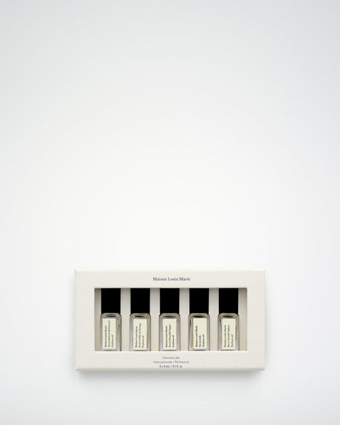 MAISON LOUIS MARIE - PERFUME OIL DISCOVERY SET (5 SCENTS)