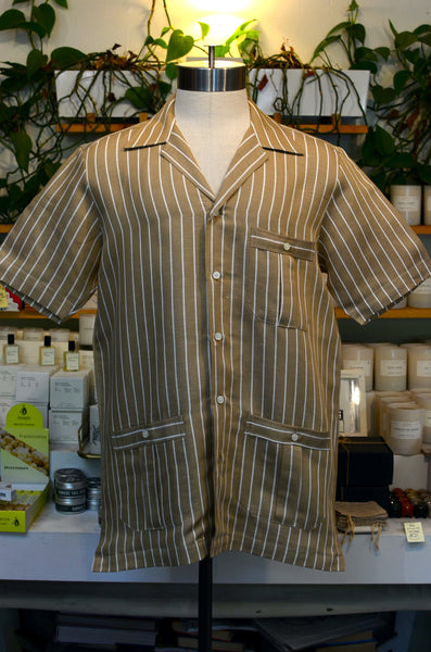 PTC - THE DIMITRIS ATHENS SHIRT (LIGHT BROWN)