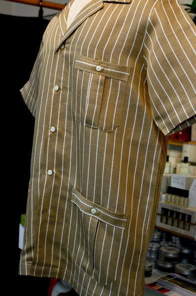 PTC - THE DIMITRIS ATHENS SHIRT (LIGHT BROWN)