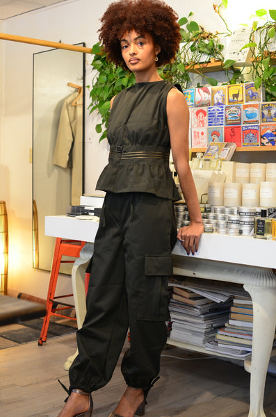 PTC CAPSULE COLLECTION - PALOMA CARGO PANTS (BLACK)