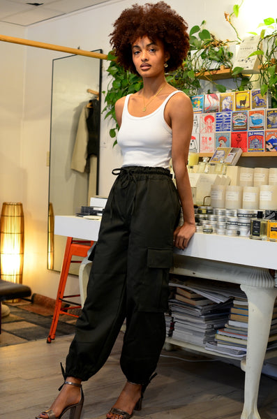 PTC CAPSULE COLLECTION - PALOMA CARGO PANTS (BLACK)