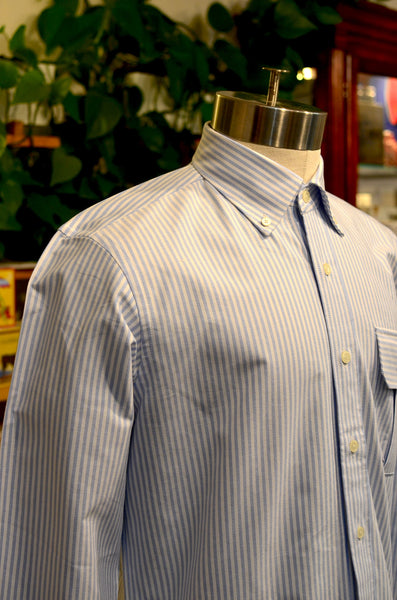 PTC CLASSIC OXFORD SHIRT (BLUE STRIPE)