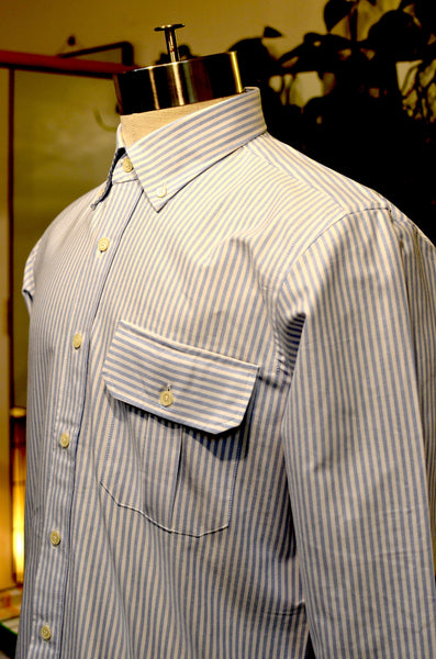 PTC CLASSIC OXFORD SHIRT (BLUE STRIPE)