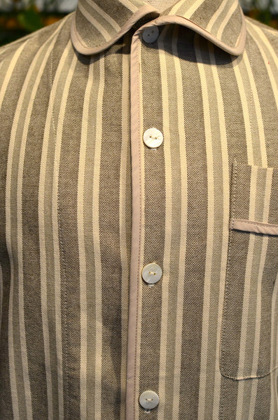 PTC SCARAMANGA II SHIRT - HANDWOVEN STRIPES