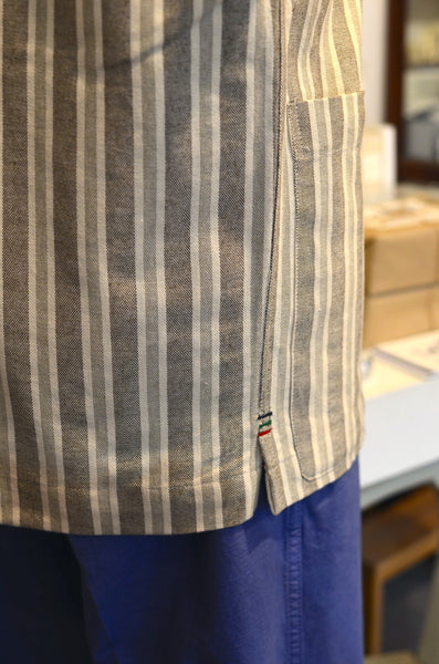 PTC SCARAMANGA II SHIRT - HANDWOVEN STRIPES