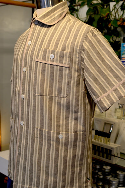 PTC SCARAMANGA II SHIRT - HANDWOVEN STRIPES