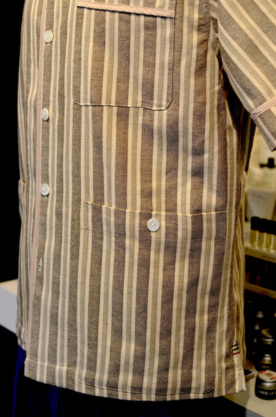 PTC SCARAMANGA II SHIRT - HANDWOVEN STRIPES