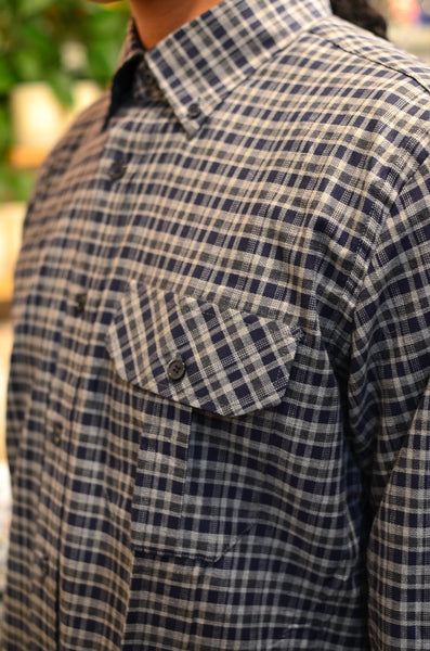 PTC SHIRTS (FW24) - GINGHAM (DARK CHARCOAL)