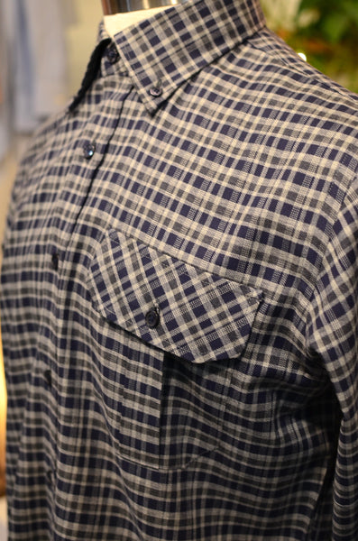 PTC SHIRTS (FW24) - GINGHAM (DARK CHARCOAL)
