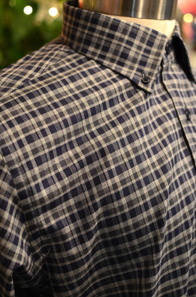 PTC SHIRTS (FW24) - GINGHAM (DARK CHARCOAL)