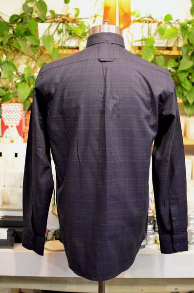 PTC SHIRTS (FW24) - WINDOWPANE (DEEP NAVY)