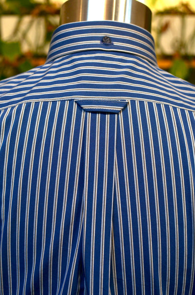 PTC STRIPES SHIRT - FLANNEL (BLUE/BROWN)