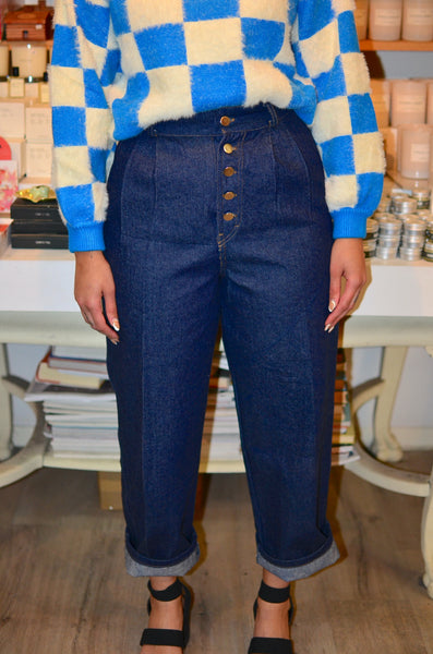PTC X BESTIARIO COLLAB - PALOMA DENIM PANTS (INDIGO)