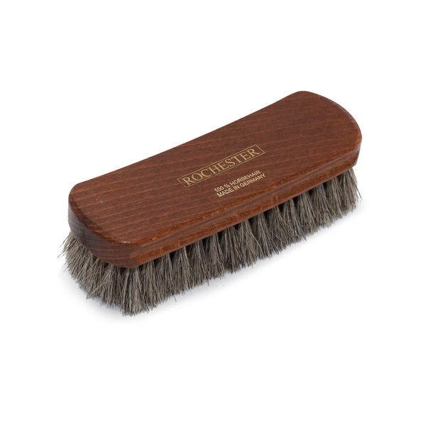ROCHESTER SHOE TREE COMPANY - HORSEHAIR SHOE BRUSH (6.5")