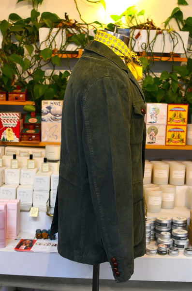 STEFANO VENEZIANI - CORDUROY SPORT JACKET (GREEN)