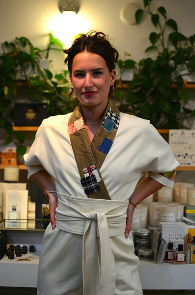 THE TOKYO JUMPSUIT (LUX) - NATURAL DENIM