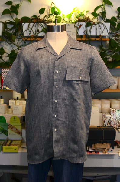 PTC - THE RAFAEL SHIRT (CHAMBRAY GREY)