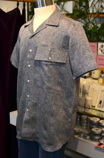 PTC - THE RAFAEL SHIRT (CHAMBRAY GREY)