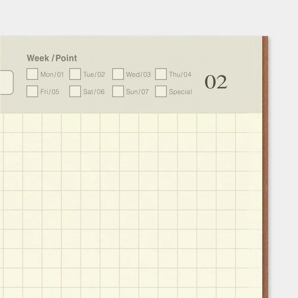 TRAVELER'S NOTEBOOK - REGULAR SIZE (REFILL - 005 FREE DIARY - DAILY)
