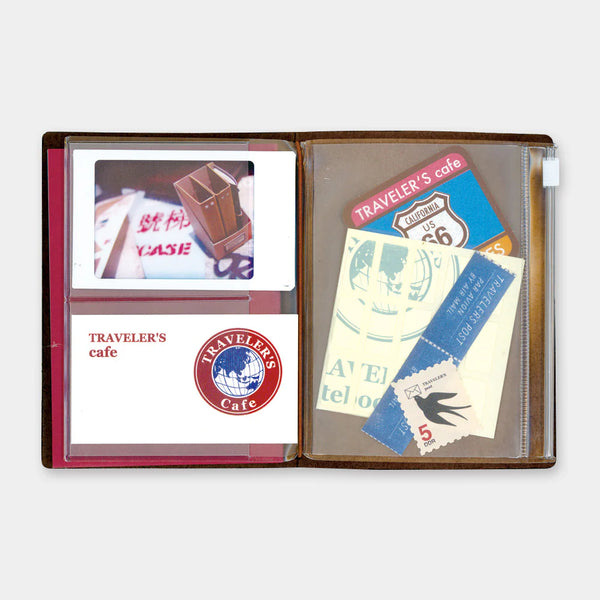 TRAVELER'S NOTEBOOK - PASSPORT SIZE REFILL 004 (ZIPPER CASE)