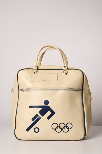 VINTAGE BAGS 1960s - SELECTION OLYMPIQUE LOGO 23 - BOWLING BAG