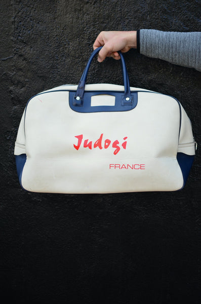 VINTAGE BAGS 1960s - JUDOSI FRANCE - DUFFLE BAG